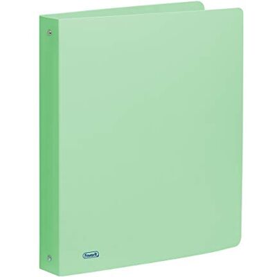 Favorit mapp polypropylen P@STEL 22 x 30 4 ringar rund diameter 30 mm smaragd Favorit mapp polypropylen P@STEL 22 x 30 4 ringar rund diameter 30 mm smaragd