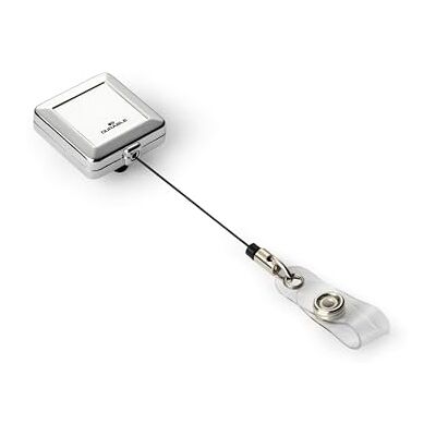 Durable 832523 JOJO QUADRO knäppfäste, silver, 10 stycken Durable 832523 JOJO QUADRO knäppfäste, silver, 10 stycken