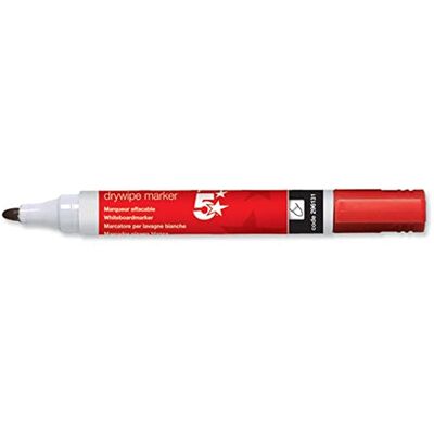 first4magnets Röd torr torkning whiteboard markörpenna – 3 mm kulspets (paket med 4) first4magnets Röd torr torkning whiteboard markörpenna – 3 mm kulspets (paket med 4)