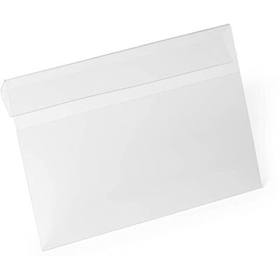Durable etikettpåse HARD COVER med vikning A5 liggande, 10-pack, 116219 Durable etikettpåse HARD COVER med vikning A5 liggande, 10-pack, 116219