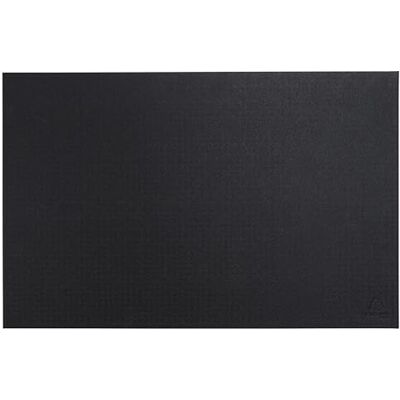 Exacompta Ref. 60601D Set med 8 stycken skrivbordsunderlägg i hård kartong för OfficeByMe kompatibel med optiska och lasermöss brett format med kort djup 57,5 x 37,5 cm svart Exacompta Ref. 60601D Set med 8 stycken skrivbordsunderlägg i hård kartong för OfficeByMe kompatibel med optiska och lasermöss brett format med kort djup 57,5 x 37,5 cm svart