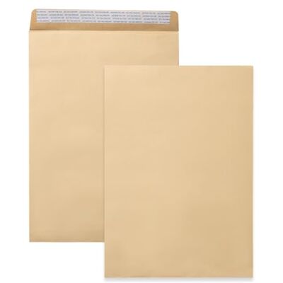 Kiperline C4XF001 Kuvert, Brun, C4 x 50 stycken Kiperline C4XF001 Kuvert, Brun, C4 x 50 stycken