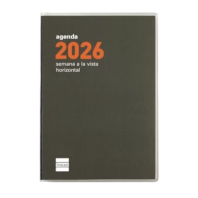 Finocam Agenda Classic Nova 2026 vecka horisontell vy januari 2026 december 2026 (12 månader) Katalansk blå Finocam Agenda Classic Nova 2026 vecka horisontell vy januari 2026 december 2026 (12 månader) Katalansk blå