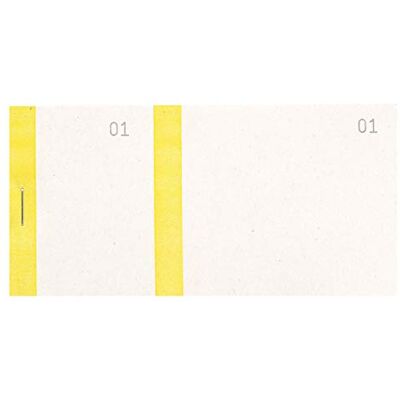 Exacompta Ref. 96303E Förpackning med 10 försäljningsblock med 100 blad numrerade från 1 till 100-2 kuponger, 1 avrivbar För marknader, lotterier Format 6,6 x 13,5 cm Färgad kant Gul Exacompta Ref. 96303E Förpackning med 10 försäljningsblock med 100 blad numrerade från 1 till 100-2 kuponger, 1 avrivbar För marknader, lotterier Format 6,6 x 13,5 cm Färgad kant Gul