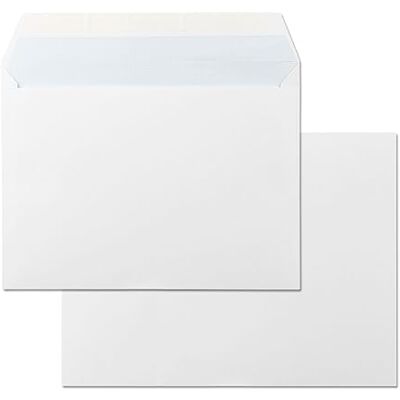 m-office Papper kuvert, Vit på papper, Över DIN storlek C4 229 x 324 mm, På papper med stängning silikonremsa för dokument, sändning eller förvaring · (50 st, 229x324mm) m-office Papper kuvert, Vit på papper, Över DIN storlek C4 229 x 324 mm, På papper med stängning silikonremsa för dokument, sändning eller förvaring · (50 st, 229x324mm)