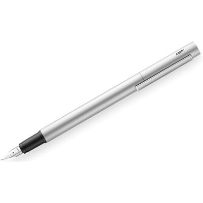 Lamy 1233852 ren reservoarpenna 47 – reservoarpenna av aluminium i silver, rundmatt med polerad stålfjäder – fjäderspets B Lamy 1233852 ren reservoarpenna 47 – reservoarpenna av aluminium i silver, rundmatt med polerad stålfjäder – fjäderspets B
