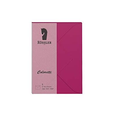 Rössler 220707546 Coloretti kuvert C7, 5 stycken, Amarena Rössler 220707546 Coloretti kuvert C7, 5 stycken, Amarena
