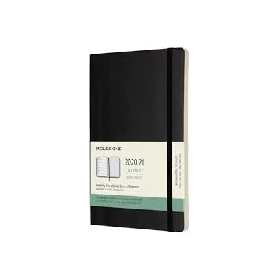 Moleskine 18 MND Agenda 2020/21 Wekelijks Large (13x21 cm) Zwart Zachte Kaft Moleskine 18 MND Agenda 2020/21 Wekelijks Large (13x21 cm) Zwart Zachte Kaft