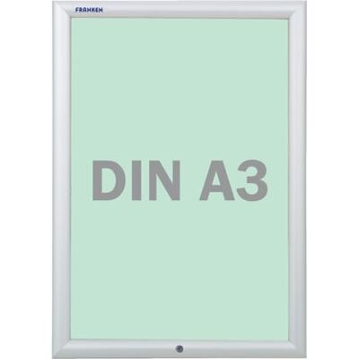Franken BS1901 visningsfodral, avtagbar säkerhetsram, låsbar, 27 x 14 x 1,7 cm a3 genomskinlig Franken BS1901 visningsfodral, avtagbar säkerhetsram, låsbar, 27 x 14 x 1,7 cm a3 genomskinlig