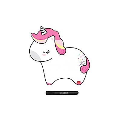 LEGAMI Magnetisk lavendel, filtmarkör för radering och magnet på huven, Belive in Magic, Unicorn-tema, MBO0089 LEGAMI Magnetisk lavendel, filtmarkör för radering och magnet på huven, Belive in Magic, Unicorn-tema, MBO0089