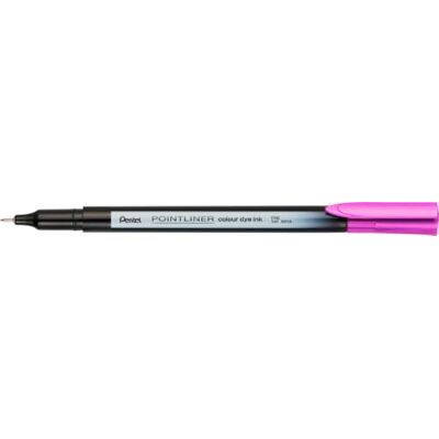 Pentel Pointliner colour S40 fineliner – dye ink, 0,4 mm, fuchsia (12 stycken) Pentel Pointliner colour S40 fineliner – dye ink, 0,4 mm, fuchsia (12 stycken)