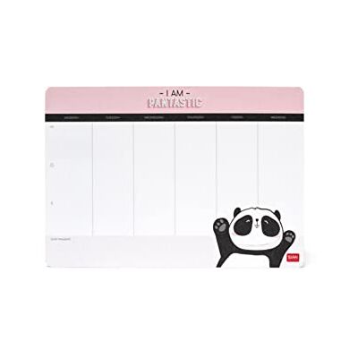 LEGAMI Block-Notes, 25 x 17 cm, 55 löstagbara ark, FSC-certifierat papper, Made in Italy, Panda LEGAMI Block-Notes, 25 x 17 cm, 55 löstagbara ark, FSC-certifierat papper, Made in Italy, Panda