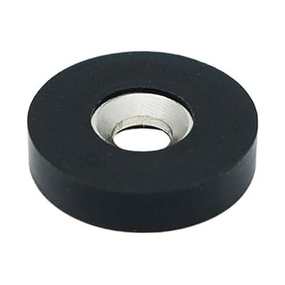 first4magnets F313NSR-1 26,5 mm diameter x 6 mm tjock x 6,2 mm c/tvättställ gummibelagda N42 neodym-magneter – 6,4 kg dragkraft (1 förpackning), silver, 25 x 10 x 3 cm first4magnets F313NSR-1 26,5 mm diameter x 6 mm tjock x 6,2 mm c/tvättställ gummibelagda N42 neodym-magneter – 6,4 kg dragkraft (1 förpackning), silver, 25 x 10 x 3 cm