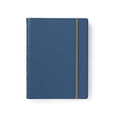 Filofax Contemporary A5 påfyllningsbar anteckningsbok – blått stål Filofax Contemporary A5 påfyllningsbar anteckningsbok – blått stål