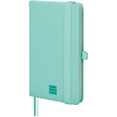 Finocam – Nexo Notebook with Hard Cover Horizontal Ruled Turquoise Small Notebook with Micro-Perforated Pages Pocket and Pen Holder 72 Pages, Ideal for Writing Finocam – Nexo Notebook with Hard Cover Horizontal Ruled Turquoise Small Notebook with Micro-Perforated Pages Pocket and Pen Holder 72 Pages, Ideal for Writing