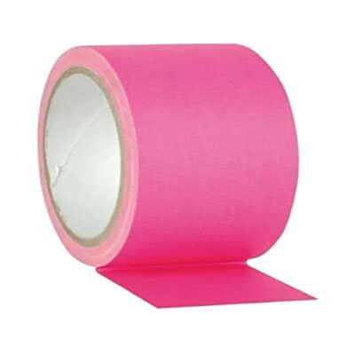 klebetape.de gaffer-tejp, fluorescerande rosa, 50 mm x 25 m, högkvalitativt, vattentätt tygband klebetape.de gaffer-tejp, fluorescerande rosa, 50 mm x 25 m, högkvalitativt, vattentätt tygband