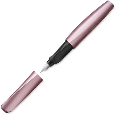Pelikan Twist, universell reservoarpenna för höger- och vänsterhänta människor reservoarpenna flickig ros Pelikan Twist, universell reservoarpenna för höger- och vänsterhänta människor reservoarpenna flickig ros