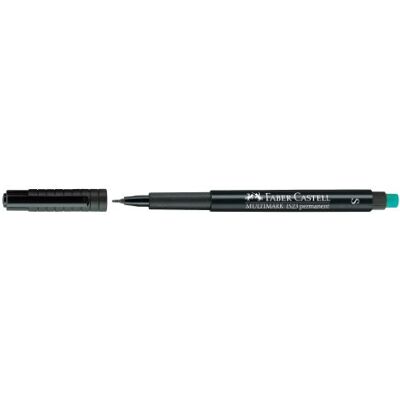 Faber-Castell Målarset Multimark markörer, dokumentäkta tjocklek S, svart, 10 stycken Faber-Castell Målarset Multimark markörer, dokumentäkta tjocklek S, svart, 10 stycken