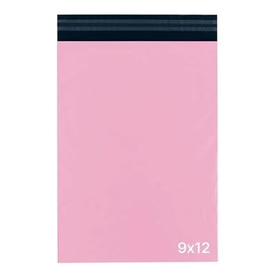 delka Postpåsar, hållbara rosa Poly brevpåsar, rivbeständiga fraktkuvert för kläder, dokument, starkt självtätande lim, vattentät och lätt (9 x 12, 50 st) delka Postpåsar, hållbara rosa Poly brevpåsar, rivbeständiga fraktkuvert för kläder, dokument, starkt självtätande lim, vattentät och lätt (9 x 12, 50 st)