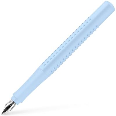 Faber-Castell 140849 Grip Stylografisk penna 2010 Sky Blue F Faber-Castell 140849 Grip Stylografisk penna 2010 Sky Blue F