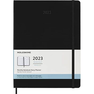 Moleskine 2023 12MÅNADERS MÅNATLIGA EXTRA PLANERARE Moleskine 2023 12MÅNADERS MÅNATLIGA EXTRA PLANERARE