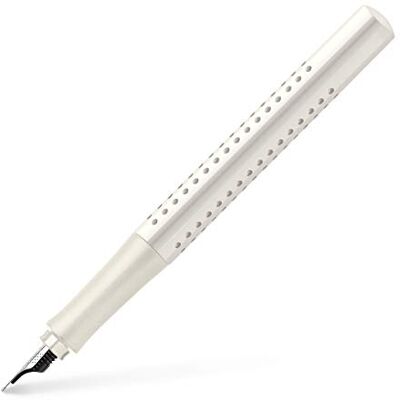 Faber-Castell 140822 – Reservoarpenna Grip 2010, styrka F, kokosmjölk, 1 st Faber-Castell 140822 – Reservoarpenna Grip 2010, styrka F, kokosmjölk, 1 st