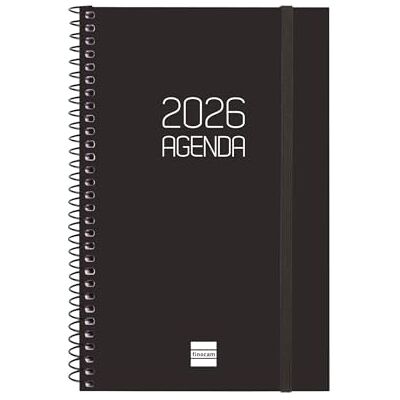 Finocam Kalender med DuoUno anteckningsblock 2026 vecka horisontell vy januari 2026 december 2026 (12 månader) spansk blå Finocam Kalender med DuoUno anteckningsblock 2026 vecka horisontell vy januari 2026 december 2026 (12 månader) spansk blå