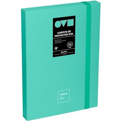 Grafoplás Grafoplas Arkivmapp för projekt Ryggen 3 cm Foliostorlek Hårt lock PolyFoam Robust och ultralätt Mint Färg Minimal Uniqual Collection Perfekt för skoldokument Grafoplás Grafoplas Arkivmapp för projekt Ryggen 3 cm Foliostorlek Hårt lock PolyFoam Robust och ultralätt Mint Färg Minimal Uniqual Collection Perfekt för skoldokument