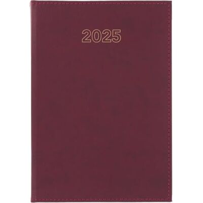 Grafoplás Grafoplas Agenda 2025 Dia by Pagina Zürich 24 x 16,5 cm, Bordeaux, spanska Vadderat omslag FSC-certifikat 80 g Inkluderar läspunkt, planering och kalender för 3 år Grafoplás Grafoplas Agenda 2025 Dia by Pagina Zürich 24 x 16,5 cm, Bordeaux, spanska Vadderat omslag FSC-certifikat 80 g Inkluderar läspunkt, planering och kalender för 3 år