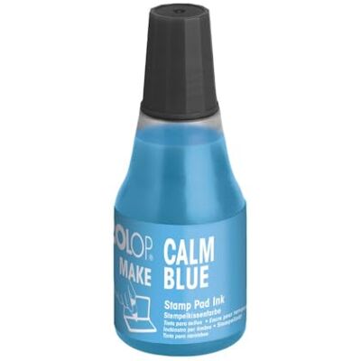 COLOP Refillfärg för MAKE stämpelkudde 25 ml calm blue COLOP Refillfärg för MAKE stämpelkudde 25 ml calm blue