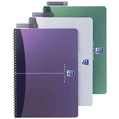Oxford 100101523 anteckningsblock (universell, uniform, A4, matt, 90 g/m²) slumpmässig färg Oxford 100101523 anteckningsblock (universell, uniform, A4, matt, 90 g/m²) slumpmässig färg