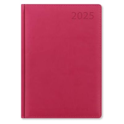 Letts of London Verona A5 veckodagbok för att se 2025 rosa Letts of London Verona A5 veckodagbok för att se 2025 rosa