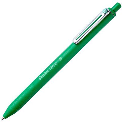 Pentel Klick-på kulspetspenna, grön, 0,7 mm Pentel Klick-på kulspetspenna, grön, 0,7 mm