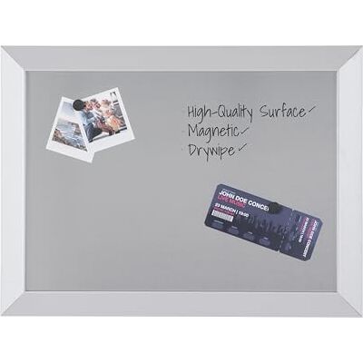 Bi-Office MM04100832 Kamashi GRAPHITE WHITEBOARD, MDF RAHMEN LACKIERTER STÅL, 60 x 45 cm, 42 mm, pärlfärger/silver Bi-Office MM04100832 Kamashi GRAPHITE WHITEBOARD, MDF RAHMEN LACKIERTER STÅL, 60 x 45 cm, 42 mm, pärlfärger/silver