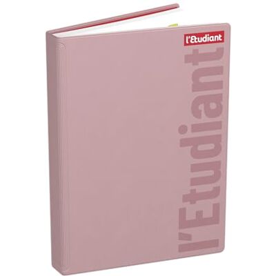 L'ÉTUDIANT L'ETUDIANT Special College skoldagbok augusti 2023 augusti 2024 dagboksformat 15 x 20 cm PVC-omslag rosa vadderad L'ÉTUDIANT L'ETUDIANT Special College skoldagbok augusti 2023 augusti 2024 dagboksformat 15 x 20 cm PVC-omslag rosa vadderad