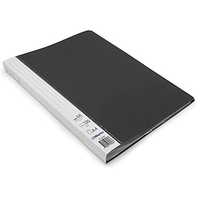Waytex 931335N Dokumentskydd A4 120 premium opak polypropylen synlig 60 genomskinliga fickor svart Waytex 931335N Dokumentskydd A4 120 premium opak polypropylen synlig 60 genomskinliga fickor svart