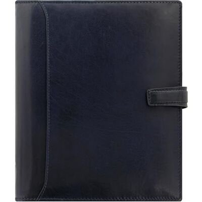 Filofax A5 Lockwood blixtlåsorganiserare – marinblå Filofax A5 Lockwood blixtlåsorganiserare – marinblå