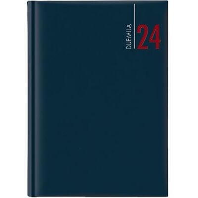 Data Ufficio Dagbok 2024 Syntetisk Läder Dagbok A5 Storlek 15 x 21 cm Olika Färger 9101XMT (BLU) Data Ufficio Dagbok 2024 Syntetisk Läder Dagbok A5 Storlek 15 x 21 cm Olika Färger 9101XMT (BLU)