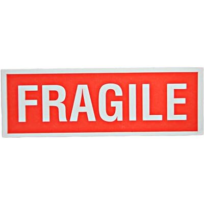 APLI 119209 1000 st. etiketter ömtålig 50 x 144 mm röd APLI 119209 1000 st. etiketter ömtålig 50 x 144 mm röd