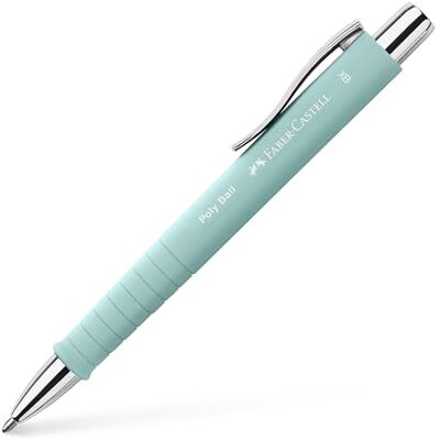Faber-Castell 241105C – Låda med 5 Poly Ball Xb Edition kulspetspennor – karibisk blå. Faber-Castell 241105C – Låda med 5 Poly Ball Xb Edition kulspetspennor – karibisk blå.
