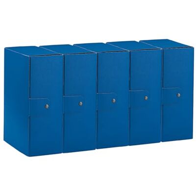 Esselte C32 EUROBOX 25 x 35 cm, rygg 12 cm, blå, 5-pack, 390332050 Esselte C32 EUROBOX 25 x 35 cm, rygg 12 cm, blå, 5-pack, 390332050