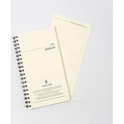 Collins Elite Academic 2023-24 Pocket Week to View Mid Year Diary Refill Skola, College eller University Term Journal Juli 2023 till Juli 2024-1165MR-2324 Collins Elite Academic 2023-24 Pocket Week to View Mid Year Diary Refill Skola, College eller University Term Journal Juli 2023 till Juli 2024-1165MR-2324