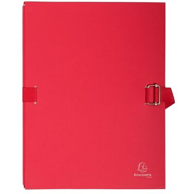 Exacompta Chemise dos extensible avec rabat papier Exacompta Chemise dos extensible avec rabat papier