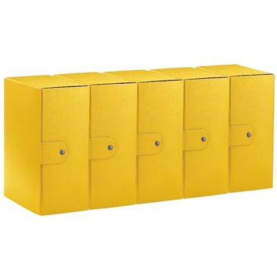 Esselte C35 EUROBOX 25 x 35 cm, rygg 15 cm, gul, 5-pack, 390335090 Esselte C35 EUROBOX 25 x 35 cm, rygg 15 cm, gul, 5-pack, 390335090