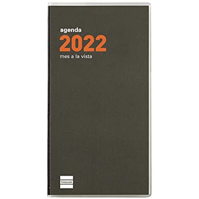 Finocam Agenda 2022 Månadsvis januari 2022 till december 2022 (12 månader) PL4-80x150 mm Plana Min Spanska Finocam Agenda 2022 Månadsvis januari 2022 till december 2022 (12 månader) PL4-80x150 mm Plana Min Spanska