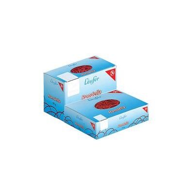 Läufer 51445 Rondella gummiband, 130 x 4 mm, diameter 85 mm, 4 mm breda gummiringar, 50 g låda, röd Läufer 51445 Rondella gummiband, 130 x 4 mm, diameter 85 mm, 4 mm breda gummiringar, 50 g låda, röd