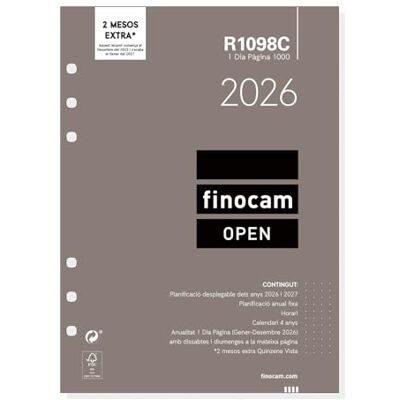 Finocam Open 2026 årlig ersättning 1 dag sida januari 2026 december 2026 (12 månader) katalanska Finocam Open 2026 årlig ersättning 1 dag sida januari 2026 december 2026 (12 månader) katalanska