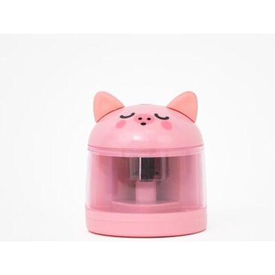 Mr. Wonderful Lazy Piggy elektrisk pennvässare – pennvässare med tank – original brevpapper Mr. Wonderful Lazy Piggy elektrisk pennvässare – pennvässare med tank – original brevpapper