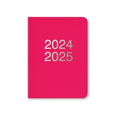 Letts of London Dazzle A6 akademisk 2024/2025 dag till en sida med mötesdagbok Rosa Letts of London Dazzle A6 akademisk 2024/2025 dag till en sida med mötesdagbok Rosa