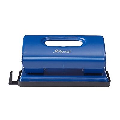 Rexel V212 hål 2-delad hål robust metall kapacitet 12 x 80 g/m² blå Rexel V212 hål 2-delad hål robust metall kapacitet 12 x 80 g/m² blå